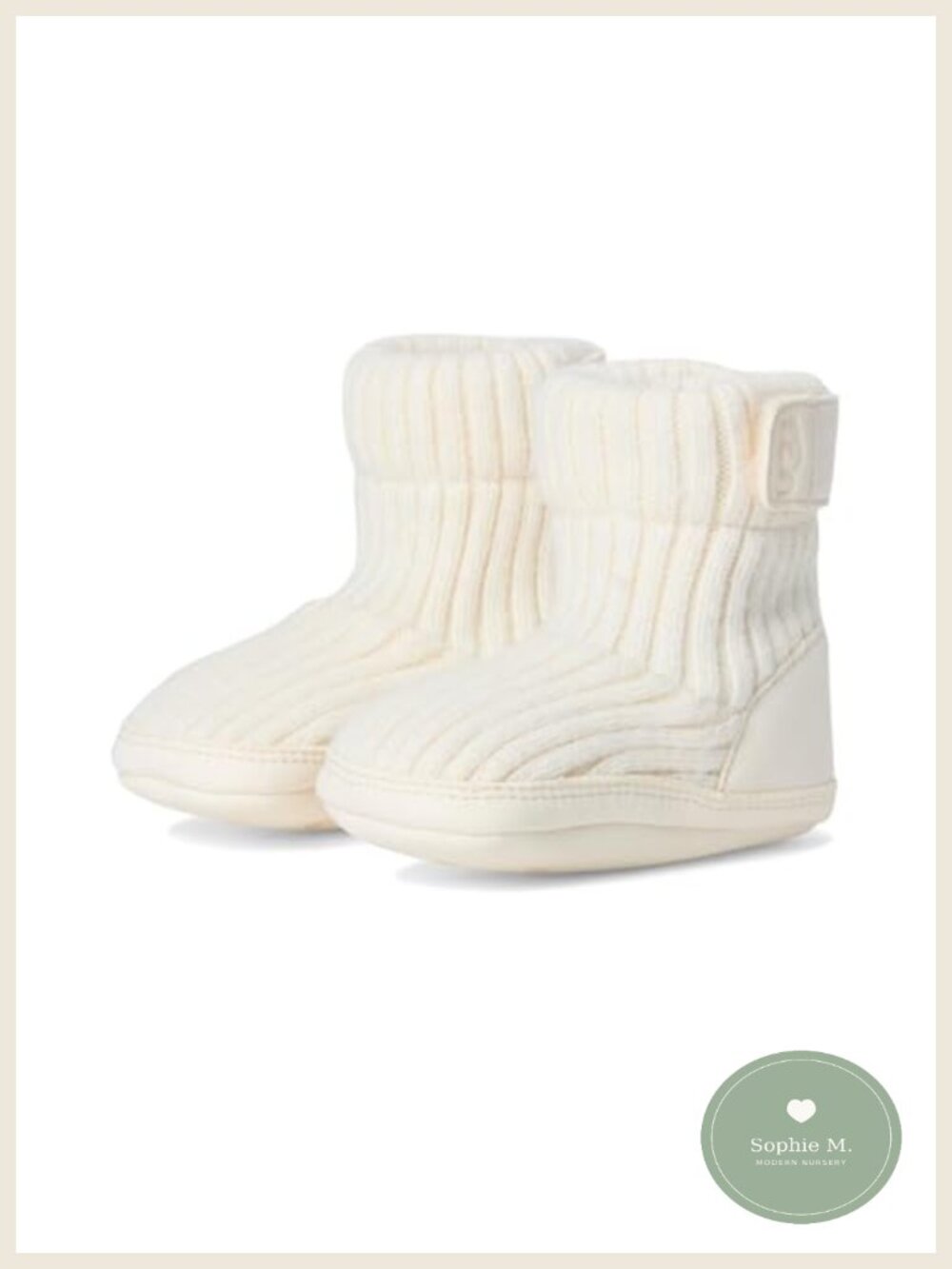 Toddler Beanie & Slipper Gift Set Knit Hat Infant Shoe Set